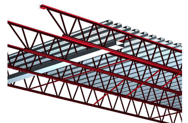 Truss Type Secondary Beam